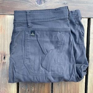 Prana Shorts Mens S x 10 Gray Zion Stretch Hiking Nylon Blend Outdoor Cargo